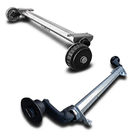 Assen voor boottrailers