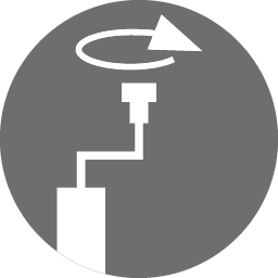 Draai aan de bovenkant