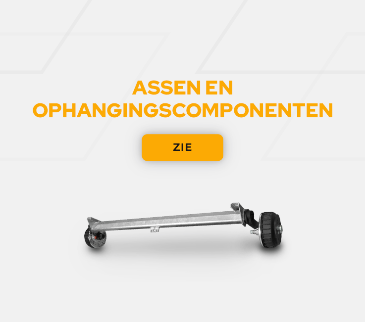 Assen en ophangingscomponenten
