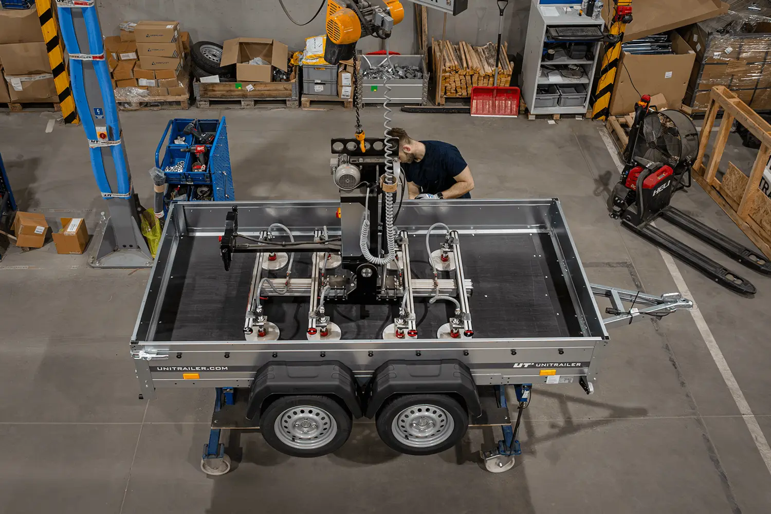 Unitrailer – Fabrikant van aanhangwagens voor personenauto's