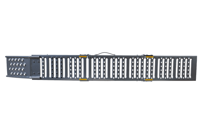 UNITRAILER ALR005 opklapbare stalen oprijplaat voor aanhanger, 200 cm, 250 kg