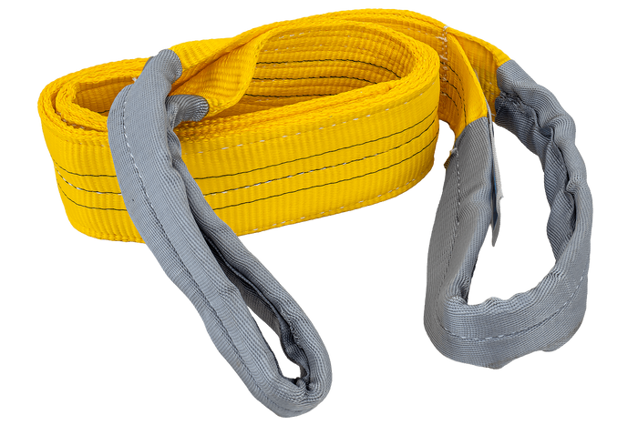 HEFFA kraanstroppen 2m/90mm/3t met lussen