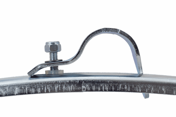 DOMAR bevestigingsmateriaal spatbord, verstelbare steun, gegalvaniseerd