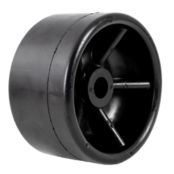 KNOTT kimrol, rubberen glijrol 67mm voor boottrailer