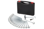 Set schroefbare tentharingen voor ProPlus 365014 metalen haringen met haak 20x20cm