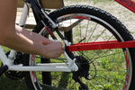 Trail Angel fietstrekhaak - rood