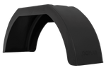 Spatbord voor aanhangwagen 10-13" DOMAR D20110 wielkast 610/180mm