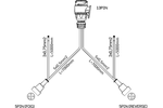 Verlichtingsset: FRISTOM LED achterlichten + HORPOL LED markeringslichten + MANTES 7m 13-polige kabelboom