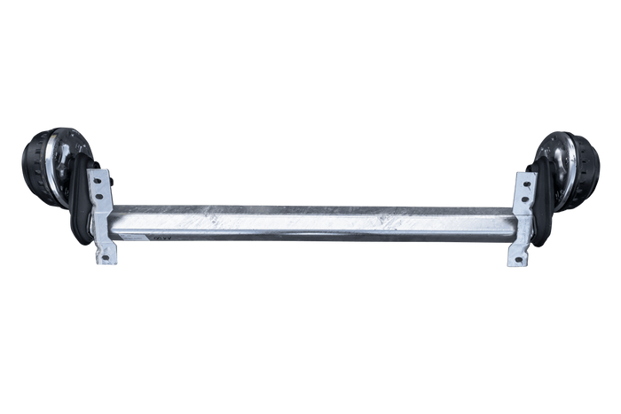 AL-KO COMPACT geremde as voor aanhangwagen / sleepwagens 1350kg 1100mm 1550mm 5x112