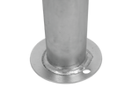 KNOTT KK12581 vaste steun voor aanhanger van 150 kg 48 mm 600 mm