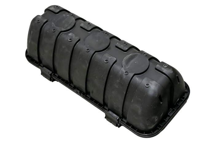 OUTLET Brandblusserbox 9/12kg DAKEN 82511 STRIKE 707x322x239mm zwart