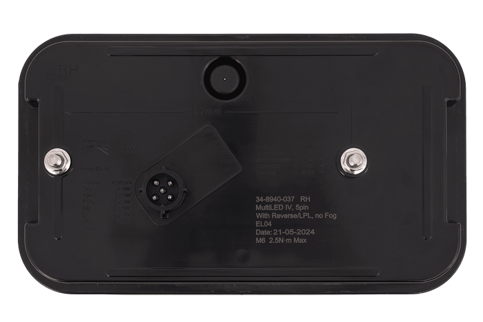 ASPÖCK MULTILED IV LED-achterlicht, 6 functies, rechts