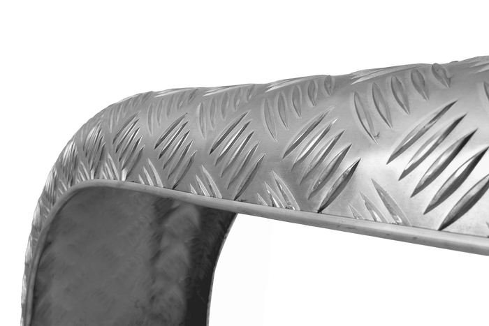 Tandem spatbord voor aanhanger 13-14" DOMAR D29250 vlakke wielkast 1500/220mm