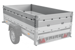 BIS aluminium zijwanden voor de UNITRAILER GARDEN 230 KIPP ALU aanhanger