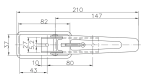 UNITRAILER ZB-01/BV 10-1 aanhanger zijhaak