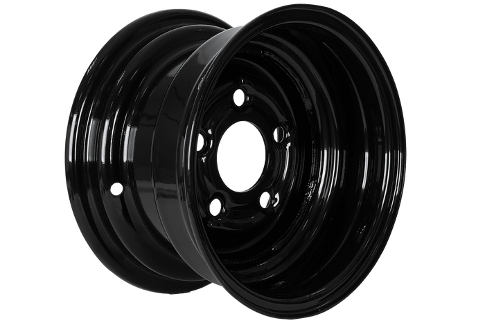 Stalen velg voor aanhanger UNITRAILER zwart 6Jx10"H2 5x112 ET:-4