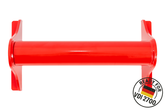 PRAMAR Radstopper VDI 2700 rode wielblokkering voor sleepwagen - verstelbaar, universeel