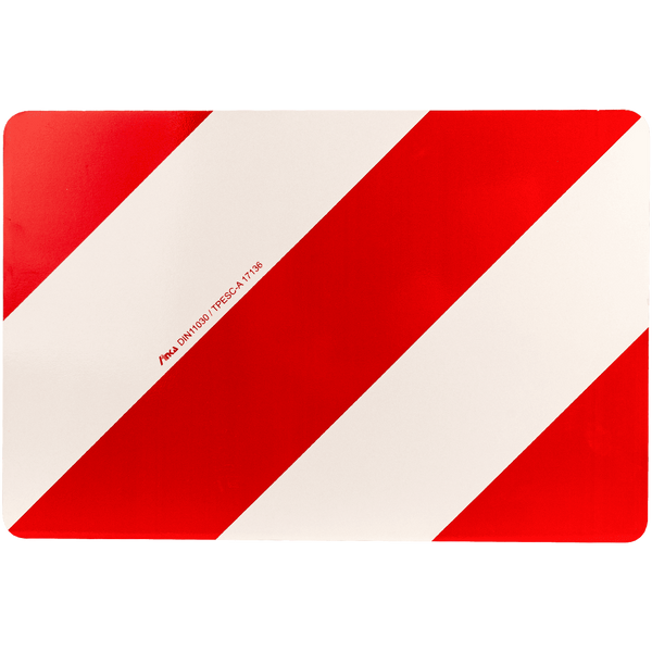 "OVERSIZED" HERMON-markeringsplaten links en rechts