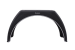 Aanhangwagen spatbord 15-17,5" DOMAR DK3112 vlakke wielkast 950/280mm met witte afwerking