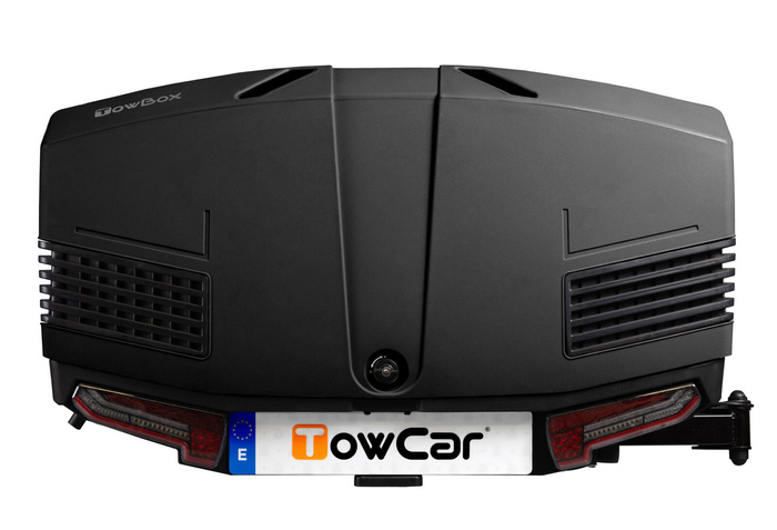 Towbox V3 Camper zwart - bagagebox voor op de trekhaak