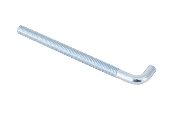 DROMET HP M6x90 schroefhaak met een L-vormige uiteinde (recht)