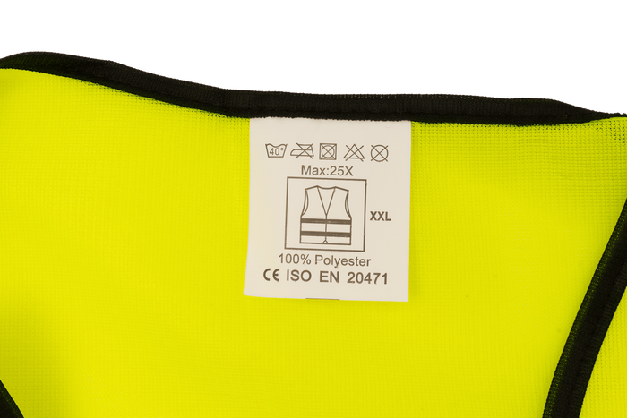 HERMON XXL geel reflecterend vest met zakken
