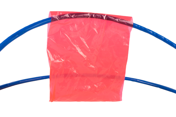 Sleepkabel met sluitingen LAMPA staalkabel 3,5m/8mm/5t blauw