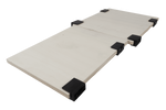 Set van twee planken voor de DAKEN ARKA 81209 gereedschapskist, vak 430x380mm en 430x340mm