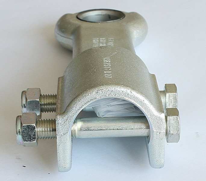 AL-KO oogkoppeling voor een aanhanger van 3500 kg met een dissel van 60 mm.