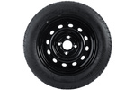 Aanhangwagenwiel BAND LINGLONG 155/70 R13 75N UNITRAILER VELG zwart 4Jx13"H2 4x100 ET:30