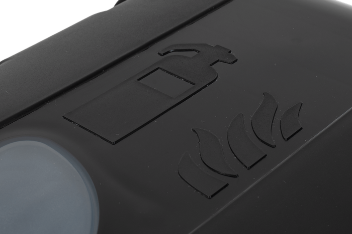 Brandblusserkast 6kg DAKEN 82501 STRIKE 600x287x220mm zwart