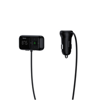 FM-zender BASEUS T type S-16 bluetooth 5.0 MP3 + autolader 2x USB