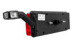 ASPÖCK EUROPOINT III LED bajonet achterlicht 7PIN ASS2 met claxon 7 functies rechts