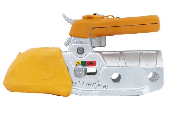 STEELPRESS BC-3500E-00-02+SD kogelkoppeling voor een 3500kg aanhangwagen met een 60,5mm gietijzeren buisdissel