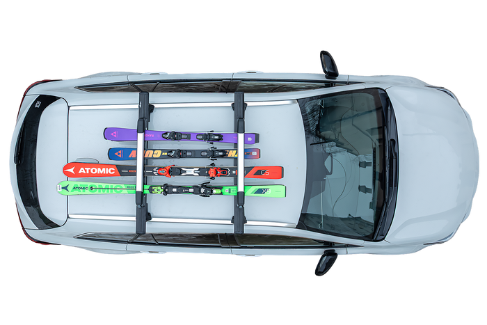 Inter Pack Frostline 4 - aluminium houder voor 4 paar ski's of 2 snowboards
