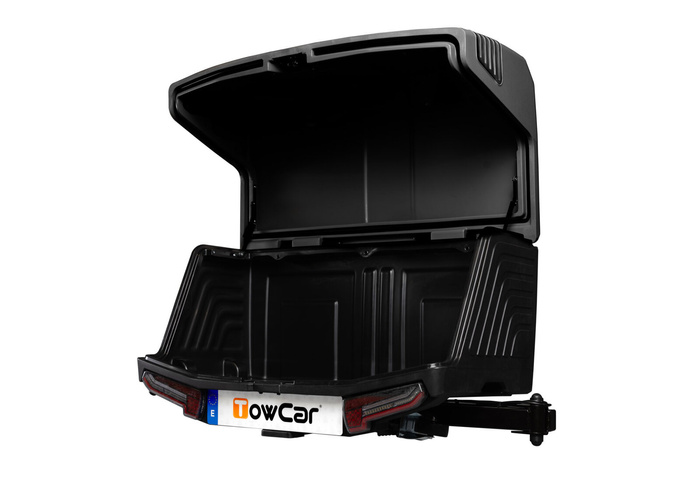 Towbox V3 Camper zwart - bagagebox voor op de trekhaak