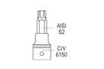 Set van twaalf TORX-sleutels op een rail YATO YT-04331