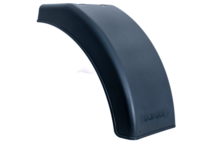 Half spatbord voor aanhanger DOMAR DR1012202 wielkast 384/200mm links