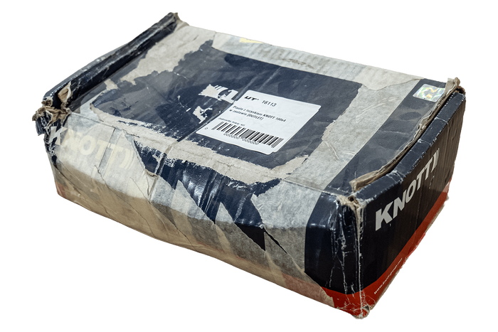 OUTLET Naaf met lager voor ongeremde as KNOTT 4x100 set moerkap