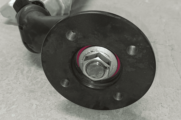 OUTLET AL-KO OPTIMA ongeremde as voor aanhanger 750kg 1200mm 1700mm 4x100