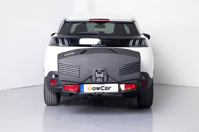 Towbox EVO klassiek grijs - bagagebox voor montage op de trekhaak