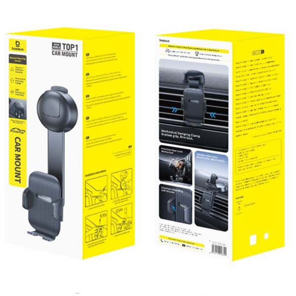 BASEUS PrimeTrip C03 Air autotelefoonhouder voor dashboard met zuignap