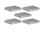 STANLEY afbreekmesjes 18mm, vervangbare mesjes 50 stuks