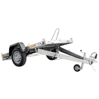 UNITRAILER MOTO 1 motortrailer met veren