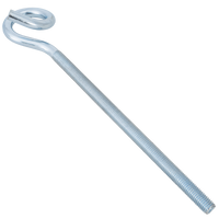 DROMET HOH M12x300 krulhaak, schommelhaak