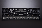 Kentekenplaathouder met LED-verlichting TT TECHNOLOGY TT.11013 rijlicht en positielicht 12/24V