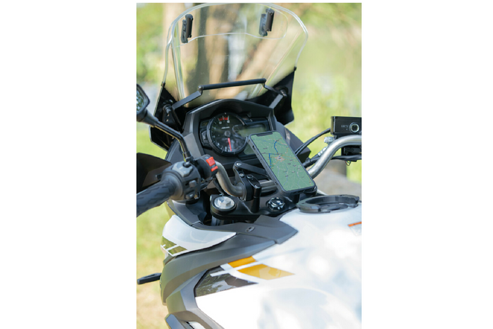 LAMPA Titan Combo 2.0 telefoonhouder voor op het stuur