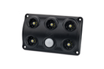 HORPOL LWD2156/CZ LED 900lm zwarte interieur autolamp met bewegingssensor
