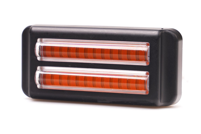 Waarschuwingslamp WAŚ 2469 W284 LED knipperlamp oranje MASTER/SLAVE