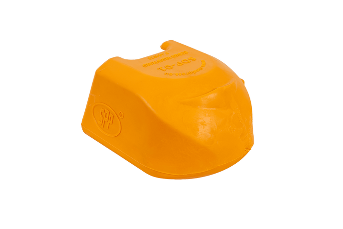Veiligheidsafdekking voor de STEELPRESS SDP-01 Soft Dock kogelkoppeling met ruimte voor de stekker.